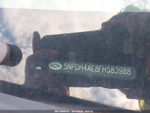 Hyundai ELANTRA SE 2015 5NPDH4AE8FH583988 Image 9