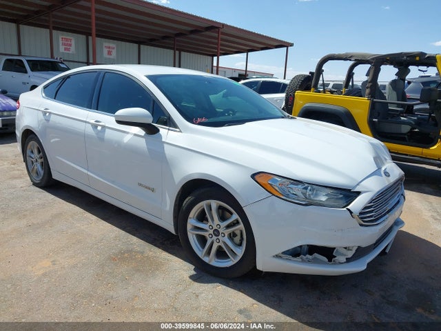 Ford Fusion Hybrid Se 2018 3FA6P0LU3JR172521 Image 1