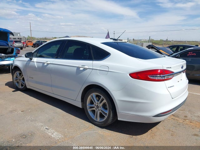 Ford Fusion Hybrid Se 2018 3FA6P0LU3JR172521 Image 3