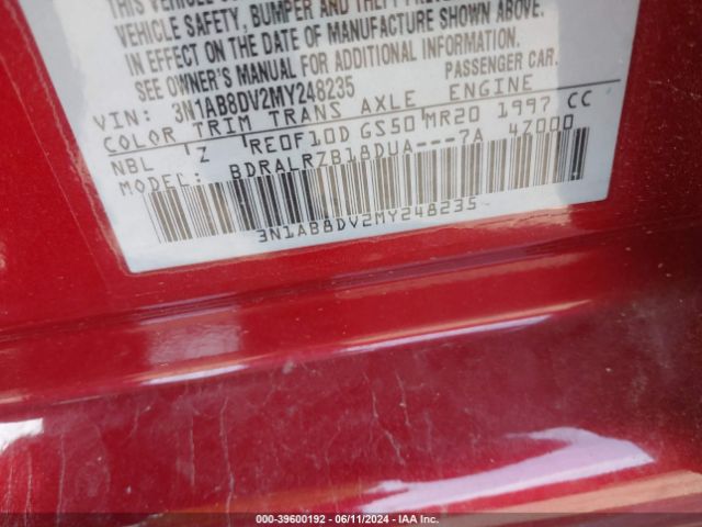 3N1AB8DV2MY248235 Nissan Sentra Sr Xtronic Cvt