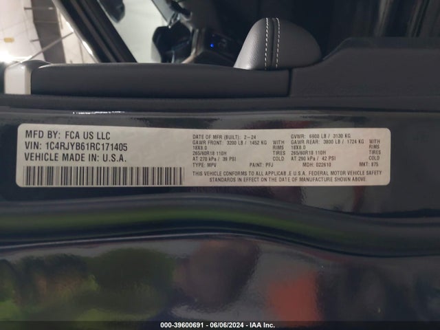 Jeep Grand Cherokee 4xe 2024 1C4RJYB61RC171405 Image 9