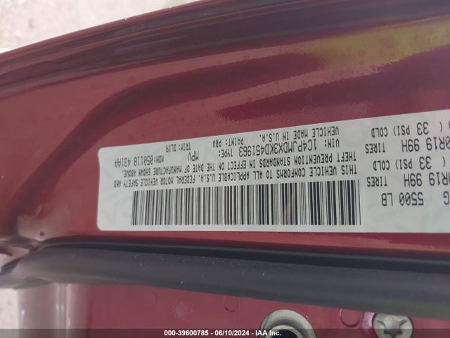 Jeep Cherokee High Altitude 4x4 2019 1C4PJMDX3KD451963 Image 9