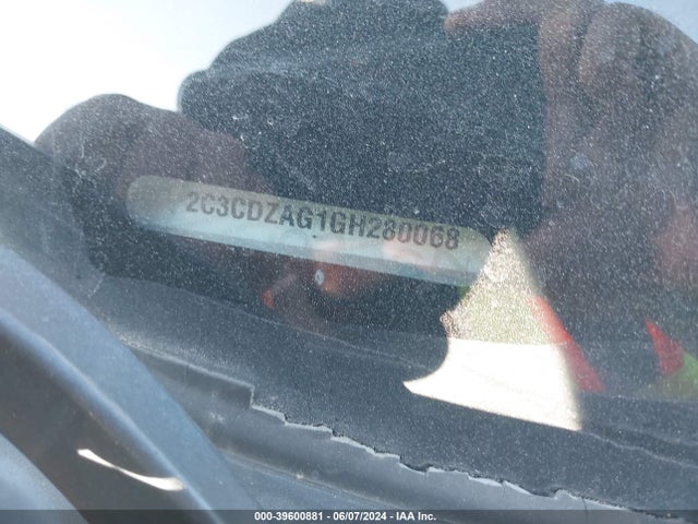 Dodge Challenger Sxt 2016 2C3CDZAG1GH280068 Image 9