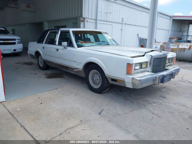 Auction sale of the 1989 Lincoln Town Car Signature, vin: 1LNBM82FXKY600943, lot number: 39600923