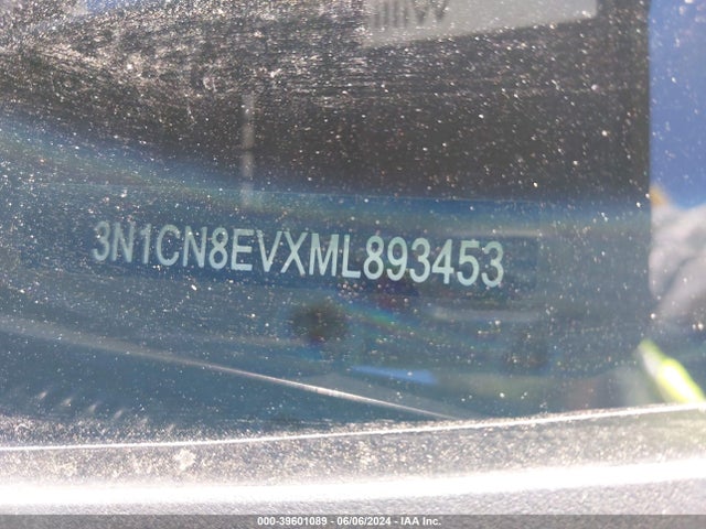 Nissan Versa Sv Xtronic Cvt 2021 3N1CN8EVXML893453 Image 17
