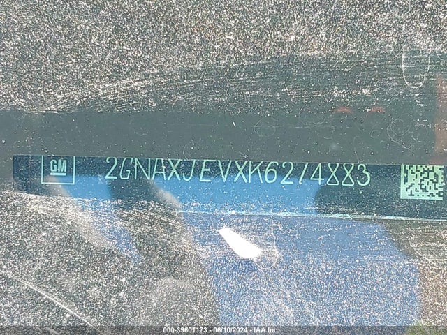 Chevrolet EQUINOX LT 2019 2GNAXJEVXK6274883 Image 9