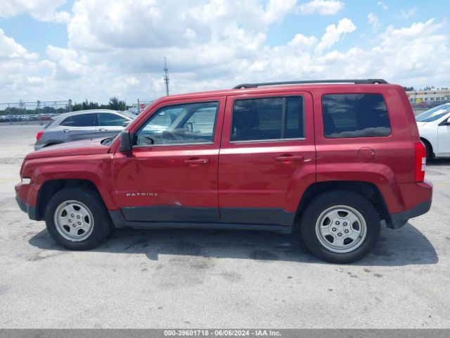 1C4NJPBA2ED502235 Jeep Patriot Sport