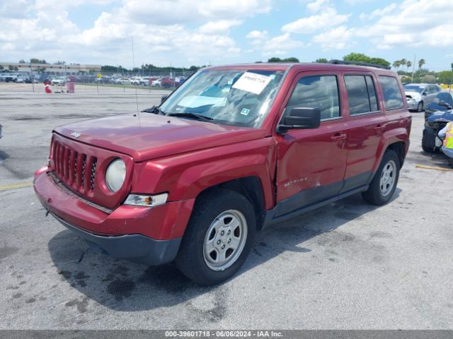 1C4NJPBA2ED502235 Jeep Patriot Sport