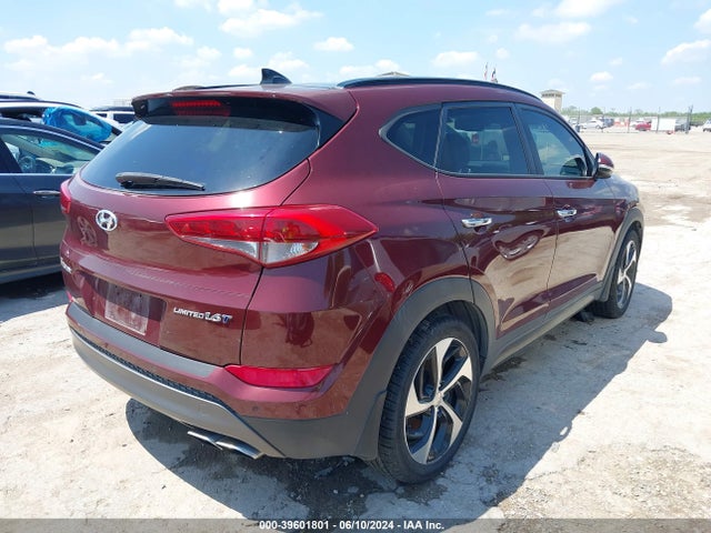Aukcja sprzedaży 2016 Hyundai Tucson Limited, vin: KM8J33A20GU193150, numer aukcji: 39601801