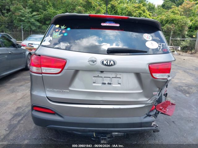 5XYPG4A39GG138859 KIA Sorento 2.4l Lx