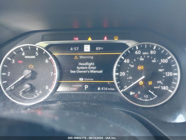 5N1BT3CA1PC875727 Nissan Rogue Sl Fwd