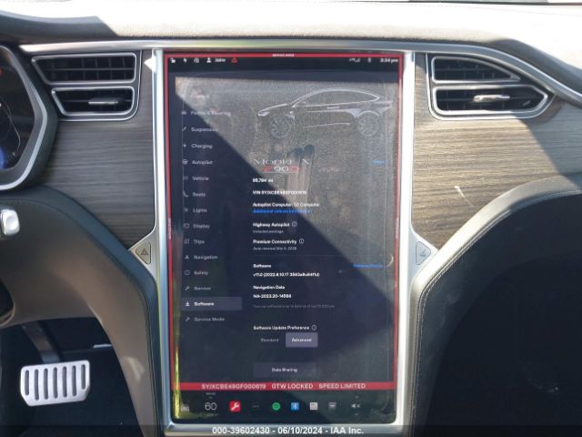 5YJXCBE49GF000619 Tesla Model X 75d/p100d/p90d