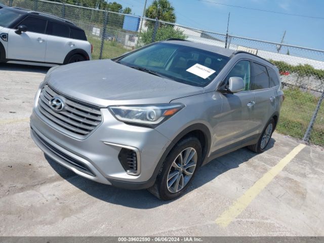 KM8SM4HF9HU165543 Hyundai Santa Fe Se
