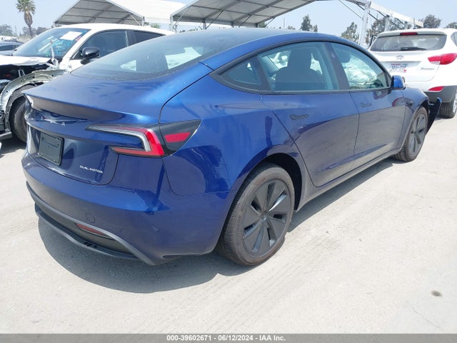 Tesla Model 3 Long Range Dual Motor All-wheel Drive 2024 5YJ3E1EB5RF729446 Image 4