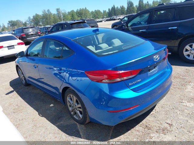 Hyundai ELANTRA SEL 2018 5NPD84LF3JH315512 Image 3