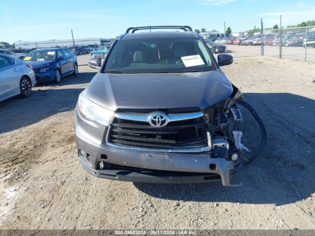 5TDJKRFH3GS278396 Toyota Highlander Xle V6