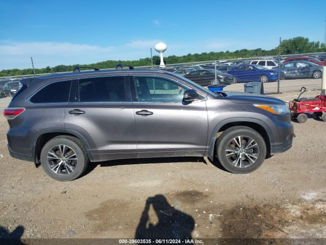 5TDJKRFH3GS278396 Toyota Highlander Xle V6