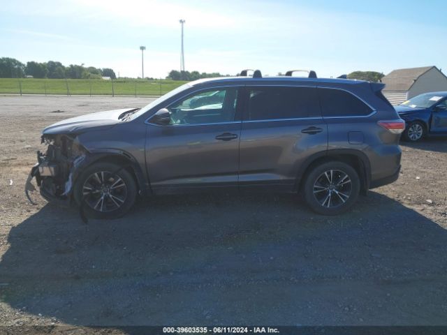5TDJKRFH3GS278396 Toyota Highlander Xle V6