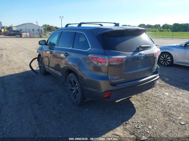 5TDJKRFH3GS278396 Toyota Highlander Xle V6
