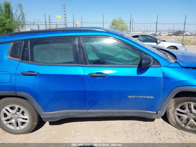 3C4NJCAB2JT123467 Jeep Compass Sport Fwd