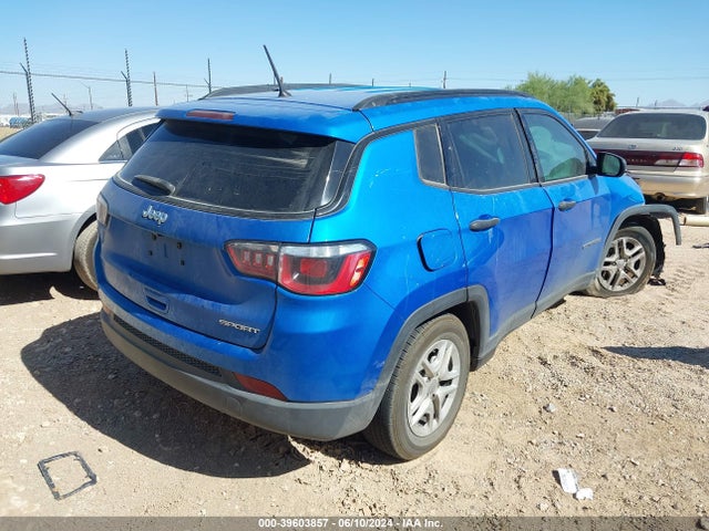 3C4NJCAB2JT123467 Jeep Compass Sport Fwd