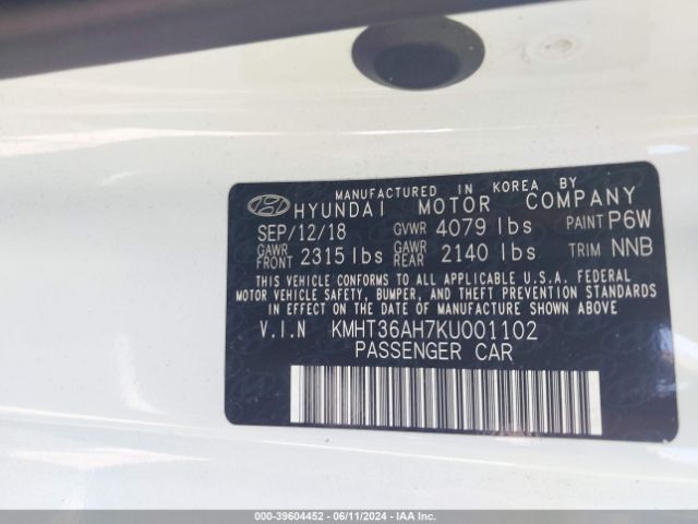 KMHT36AH7KU001102 Hyundai VELOSTER N
