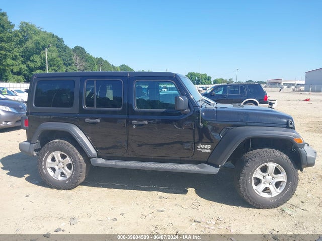 1C4HJXDG5KW530108 Jeep Wrangler Unlimited Sport S 4x4