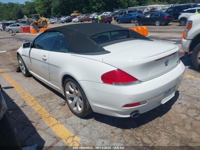 2006 BMW 650I WBAEK13456CN79012 Photo 2