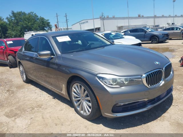 Aukcja sprzedaży 2016 Bmw 740i, vin: WBA7E2C59GG739031, numer aukcji: 39605140