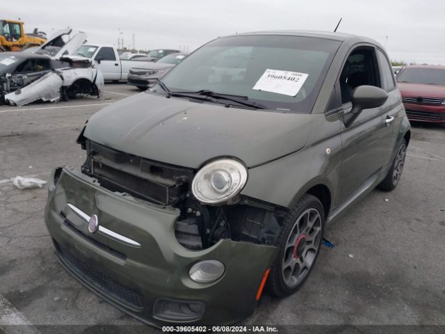 2012 FIAT 500 3C3CFFBR4CT385679 Photo 1