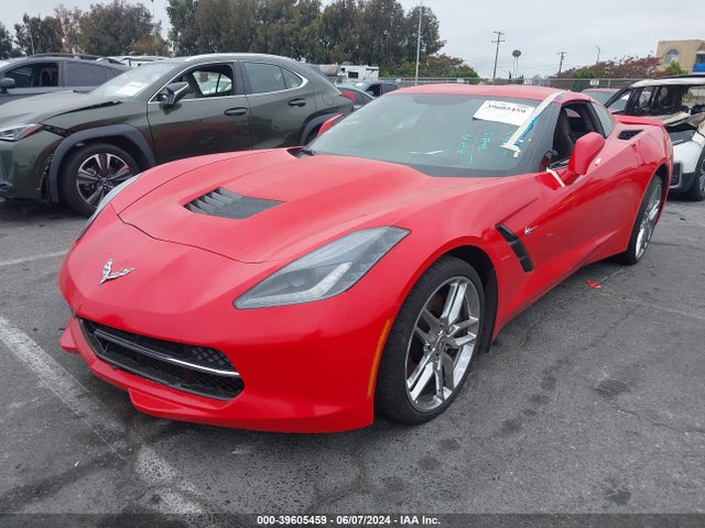 Chevrolet Corvette Stingray Z51 2014 1G1YM2D75E5132166 Image 2