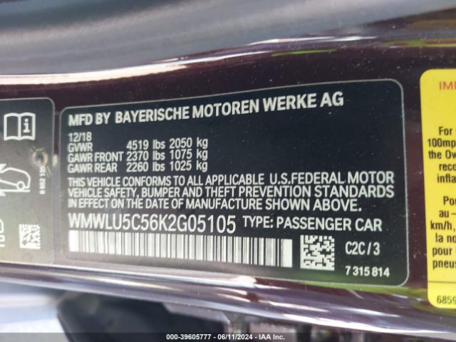 WMWLU5C56K2G05105 Mini Clubman Cooper S