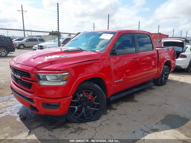 1C6SRFJT8LN151211 RAM 1500 Laramie  4x4 5'7 Box