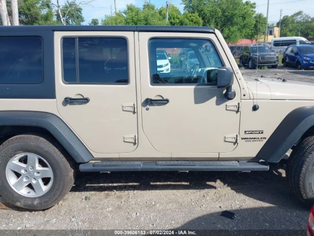 1C4BJWDG5GL312646 Jeep Wrangler Unlimited Sport