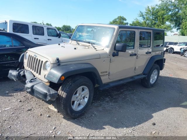 1C4BJWDG5GL312646 Jeep Wrangler Unlimited Sport