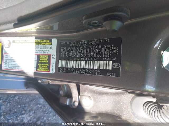 Toyota CAMRY SE 2023 4T1G11AK2PU730377 Image 9