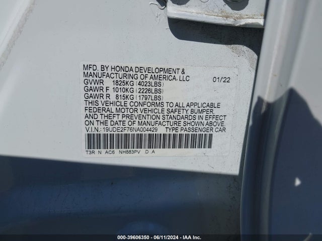 Acura Ilx Premium Package 2022 19UDE2F76NA004429 Image 9