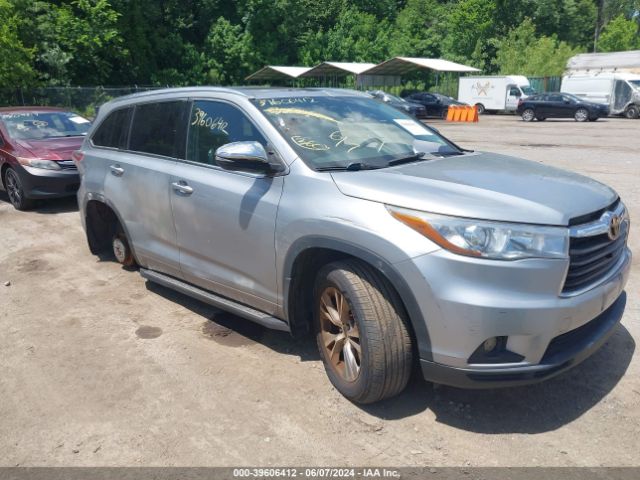 2015 TOYOTA HIGHLANDER 5TDJKRFH5FS190187