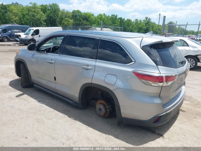 2015 TOYOTA HIGHLANDER 5TDJKRFH5FS190187 Photo 2