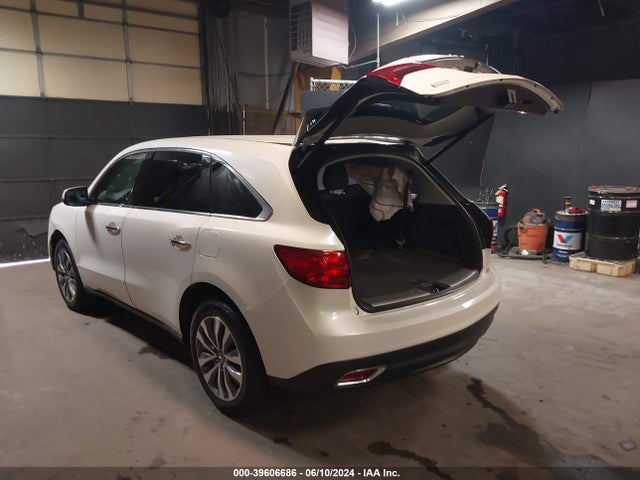 Acura Mdx Technology Package 2014 5FRYD4H43EB011619 Image 3