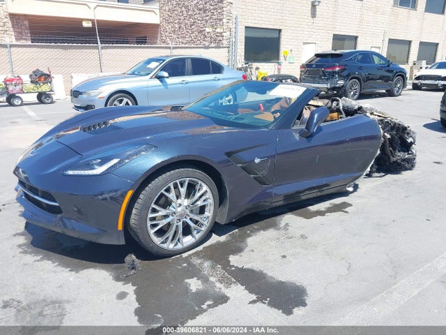 Chevrolet CORVETTE STINGRAY 2014 1G1YF3D73E5114877 Image 2