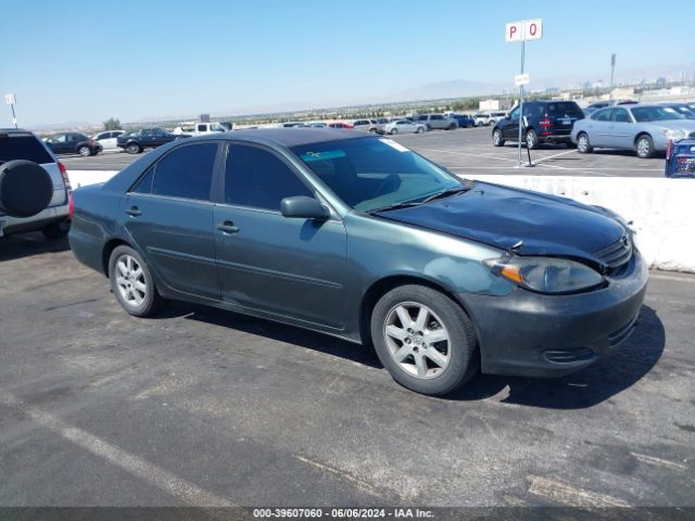 Auction sale of the 2002 Toyota Camry Le, vin: 4T1BE32K72U639462, lot number: 39607060
