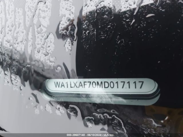 WA1LXAF70MD017117 Audi Q7 Premium Plus 55 Tfsi Quattro Tiptronic