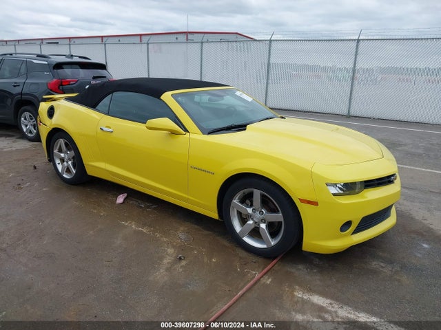 Chevrolet Camaro 1lt 2015 2G1FD3D38F9278429 Image 1