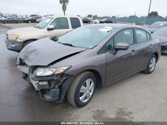 Honda Civic Lx 2014 19XFB2E50EE019277 Image 2