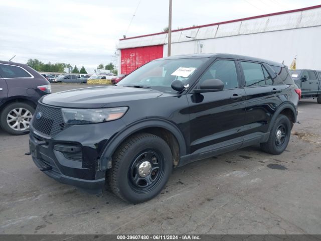 1FM5K8AW8MNA07140 Ford Police Interceptor Utility