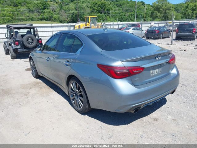 JN1FV7AR2JM480430 Infiniti Q50 3.0t Red Sport 400