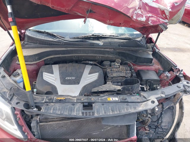 KIA Sorento Lx V6 2014 5XYKT4A7XEG426573 Image 10