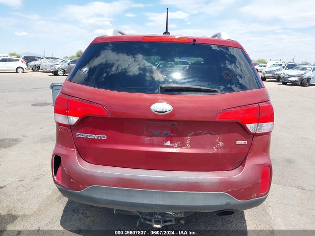 KIA Sorento Lx V6 2014 5XYKT4A7XEG426573 Image 17