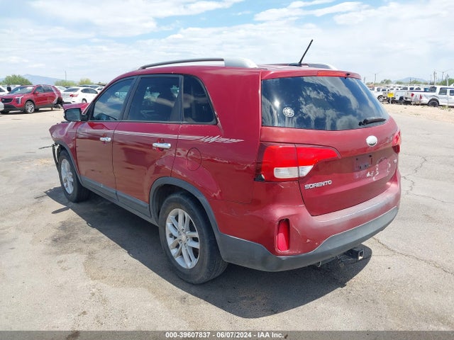 KIA Sorento Lx V6 2014 5XYKT4A7XEG426573 Image 3